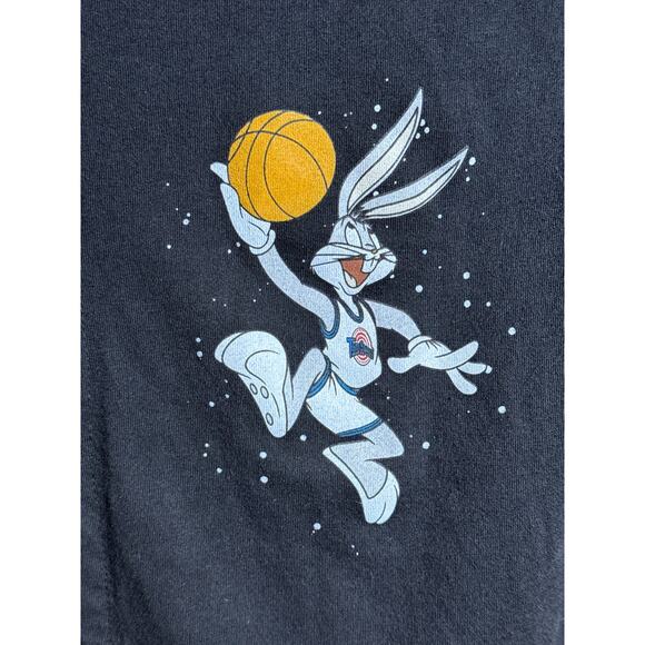 Space Jam ‘Tune Squad’ Button Up Jersey Style Shirt, Size Small - Picture 3 of 5